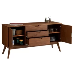 Sideboard TIVOLI, Kiefer Massiv Kastanie, Mit 2 Türen 3 Schubladen -Berühmt Möbel 83924 2