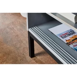 TV Lowboard SELMA In Grau, Kiefer Massiv -Berühmt Möbel 83928 A9