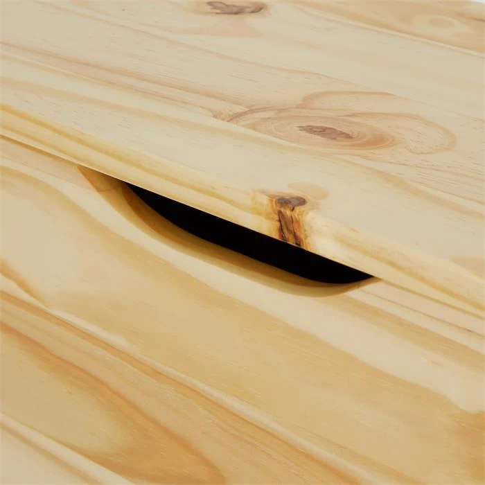 Schuhschrank BASIL Mit 3 Kipper In Natur, Kiefer Massiv 5 Schuhschrank BASIL Mit 3 Kipper In Natur, Kiefer Massiv – Bild 5