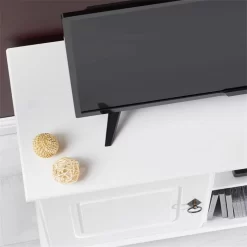 TV Lowboard BELFORT - L In Weiß, Kiefer Massiv -Berühmt Möbel 8447 AC3