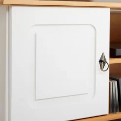 TV Lowboard BELFORT -L In Weiß/braun, Kiefer Massiv -Berühmt Möbel 8448 AC4