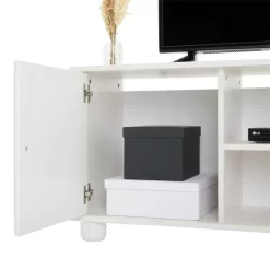 TV Lowboard BELFORT In Weiß, Kiefer Massiv 9 TV Lowboard BELFORT In Weiß, Kiefer Massiv -Berühmt Möbel 8455 4