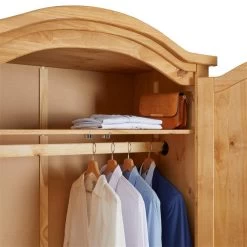 Kleiderschrank SALSA, Kiefer Massiv 10 Kleiderschrank SALSA, Kiefer Massiv -Berühmt Möbel 91408 4