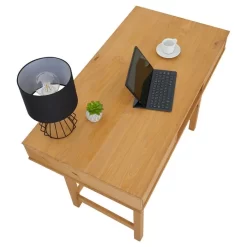 Schreibtisch SALSA Mit 2 Schubladen, Gebeizt Gewachst 9 Schreibtisch SALSA Mit 2 Schubladen, Gebeizt Gewachst -Berühmt Möbel 91409 3