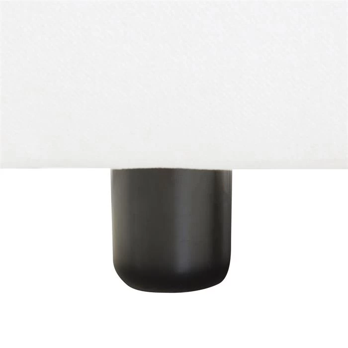 Ecksofa NUBES Inkl. Kissen, Chenille In Weiß 6 Ecksofa NUBES Inkl. Kissen, Chenille In Weiß – Bild 6