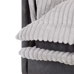 Ecksofa SUBLIMUS Gepolstert, Cord In Hellgrau -Berühmt Möbel 92004 4