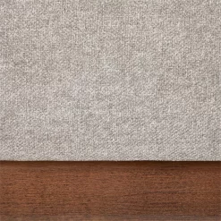 Ecksofa SATIA, Chenille In Hellgrau -Berühmt Möbel 92007 7