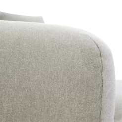 Ecksofa NUBES Inkl. Kissen, Chenille In Hellgrau -Berühmt Möbel 92009 5