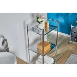 Badregal Metallregal MATIS Mit 4 Böden -Berühmt Möbel 93003 A2