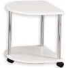 Beistelltisch FELINA Mit Rollen In Weiß
