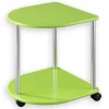 Beistelltisch FELINA Mit Rollen In Grün
