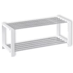 Schuhregal ARINA 2 Böden Weiß