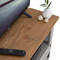 Mexico TV Schrank RAMON, Kiefer Massiv -Berühmt Möbel 93079 4 N