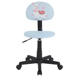 Drehstuhl ALPACA Für Kinder, Höhenverstellbar, Kunstleder In Hellblau 8 Drehstuhl ALPACA Für Kinder, Höhenverstellbar, Kunstleder In Hellblau -Berühmt Möbel 93418 3