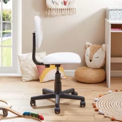 Kinderdrehstuhl RAINBOW Höhenverstellbar, Kunstleder In Weiß 8 Kinderdrehstuhl RAINBOW Höhenverstellbar, Kunstleder In Weiß -Berühmt Möbel 93516 AC1