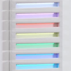 Polsterbett HIMALAYA 90x200 Cm, LED Beleuchtung, Stoff Weiß 7 Polsterbett HIMALAYA 90x200 Cm, LED Beleuchtung, Stoff Weiß -Berühmt Möbel 93517 LED