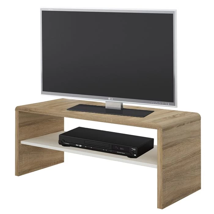 Couchtisch LENNI In Sonoma Eiche / Weiß 2 Couchtisch LENNI In Sonoma Eiche / Weiß – Bild 2