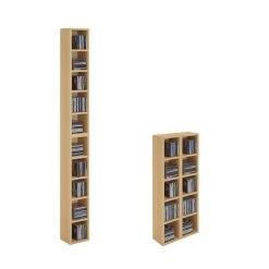 CD / DVD Regal CHART Mit 10 Fächern In Buche