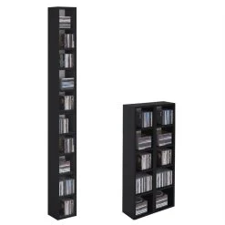 CD / DVD Regal CHART Mit 10 Fächern In Schwarz