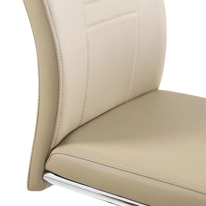 4er Esszimmerstuhl Set LOANO In Braun 4 4er Esszimmerstuhl Set LOANO In Braun – Bild 4