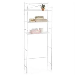 Toiletten Waschmaschinen Regal MARSA Mit 3 Ablagen In Weiß -Berühmt Möbel 93939 2