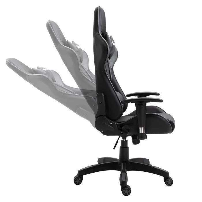 Bürodrehstuhl GAMING In Schwarz/grau 3 Bürodrehstuhl GAMING In Schwarz/grau – Bild 3