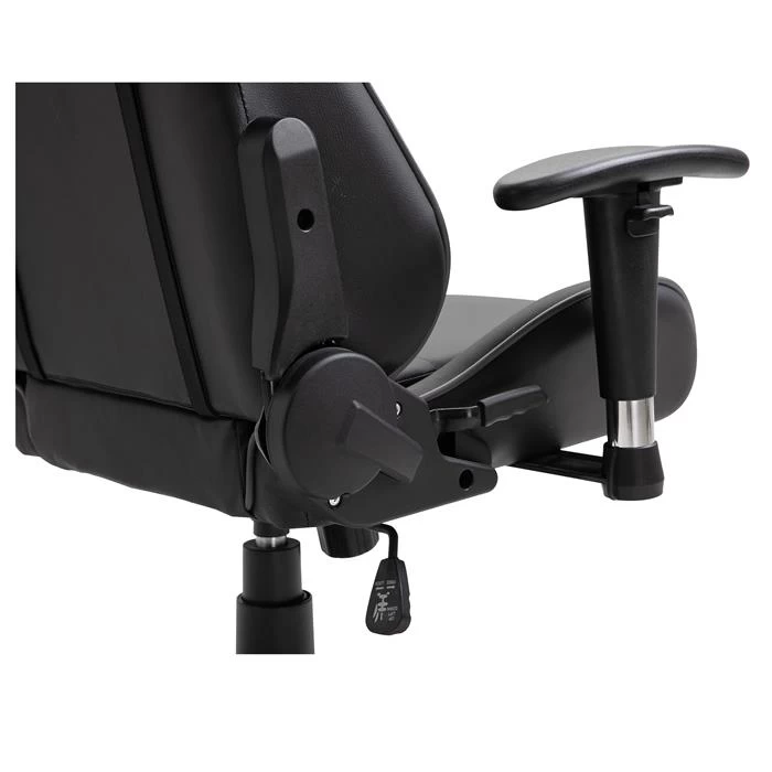 Bürodrehstuhl GAMING In Schwarz/grau 4 Bürodrehstuhl GAMING In Schwarz/grau – Bild 4