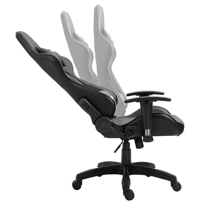 Bürodrehstuhl GAMING In Schwarz/schwarz 3 Bürodrehstuhl GAMING In Schwarz/schwarz – Bild 3