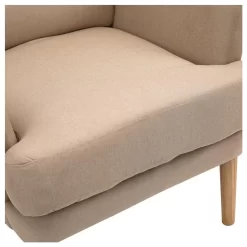 Ohrensessel GRONINGEN In Beige, Stoffbezug -Berühmt Möbel 93997 2