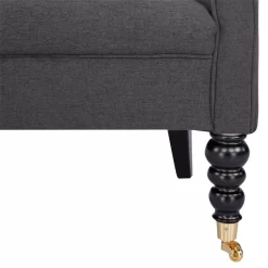 Polstersessel ARJANA Stoffbezug In Dunkelgrau -Berühmt Möbel 94009 2