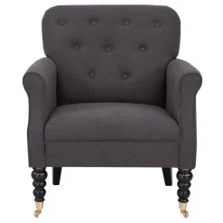 Polstersessel ARJANA Stoffbezug In Dunkelgrau -Berühmt Möbel 94009 4