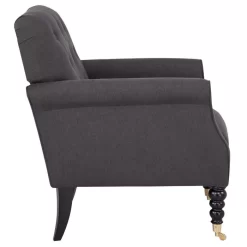 Polstersessel ARJANA Stoffbezug In Dunkelgrau -Berühmt Möbel 94009 5