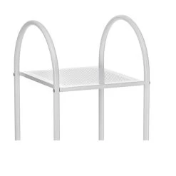 Badregal MADURAI Mit 4 Ablagen Weiß Lackiert -Berühmt Möbel 94133 2