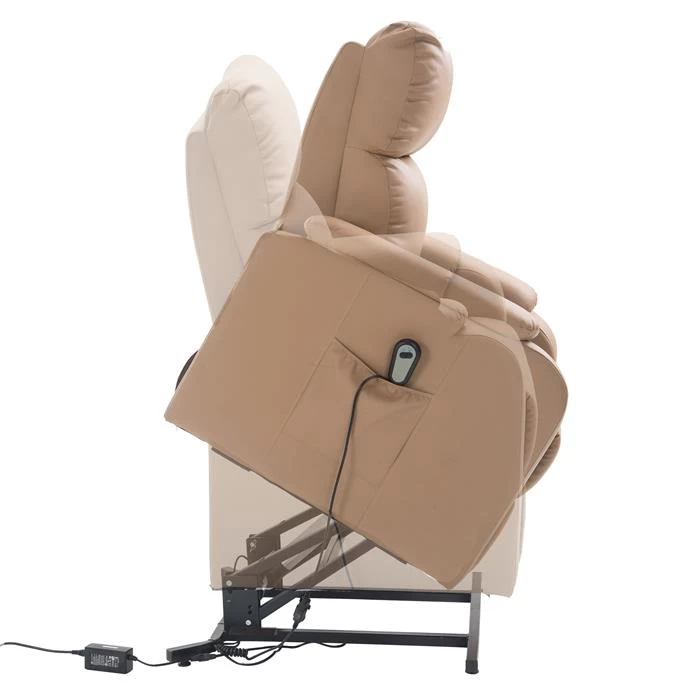 Fernsehsessel SENIOR Mit Aufstehfunktion In Braun 5 Fernsehsessel SENIOR Mit Aufstehfunktion In Braun – Bild 5