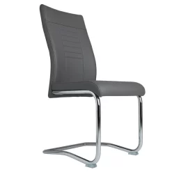 4er Esszimmerstuhl Set LOANO In Dunkelgrau -Berühmt Möbel 94234 6