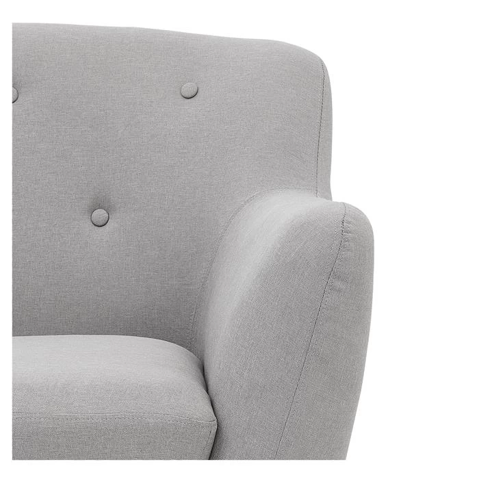 Sessel CESENA In Grau, Stoffbezug 4 Sessel CESENA In Grau, Stoffbezug – Bild 4