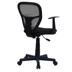 Kinderdrehstuhl STUDIO In Schwarz/grau Mit Armlehnen -Berühmt Möbel 94414 2