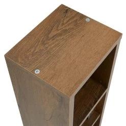 CD / DVD Regal CHART Mit 10 Fächern In Eiche Dunkelbraun -Berühmt Möbel 94499 2