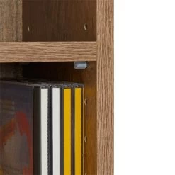 CD / DVD Regal CHART Mit 10 Fächern In Eiche Dunkelbraun -Berühmt Möbel 94499 5