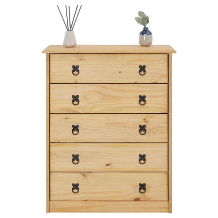 Mexico Kommode BARRIO, Kiefer Massiv 2 Mexico Kommode BARRIO, Kiefer Massiv – Bild 2