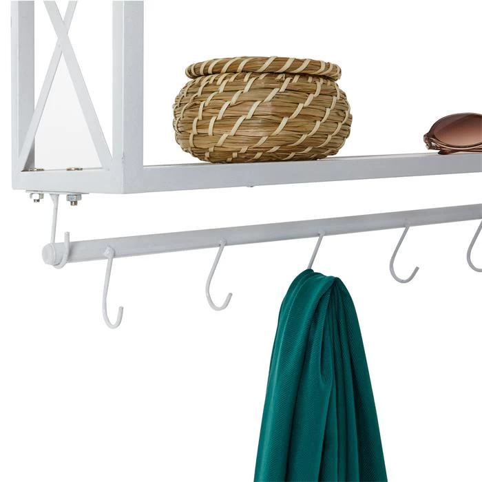 Wandgarderobe ARMANDO Weiß/weiß 4 Wandgarderobe ARMANDO Weiß/weiß – Bild 4