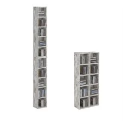 CD / DVD Regal CHART Mit 10 Fächern In Shabby Chic