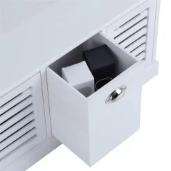 Sitzbank TRIENT In Weiß, 3 Schubkästen 9 Sitzbank TRIENT In Weiß, 3 Schubkästen -Berühmt Möbel 94604 SansC 03