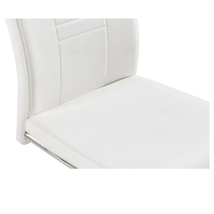 4er Esszimmerstuhl Set LOANO In Weiß 4 4er Esszimmerstuhl Set LOANO In Weiß – Bild 4