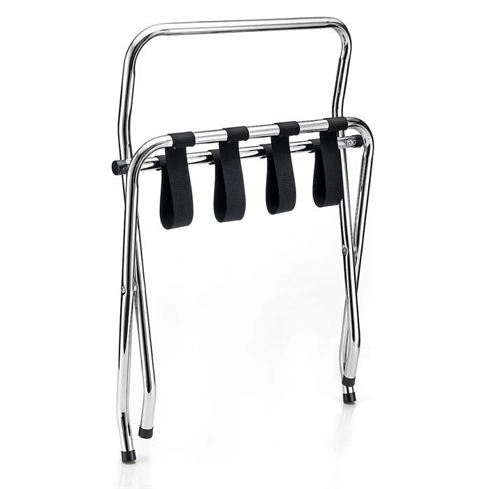 Kofferständer SUITE In Chrom Klappbar Mit Wandschutz 3 Kofferständer SUITE In Chrom Klappbar Mit Wandschutz – Bild 3