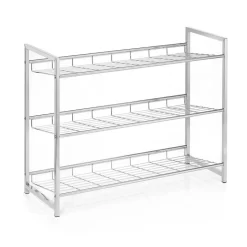 Schuhregal VALERIO Metall Verchromt, 3 Ablagen -Berühmt Möbel 94689 2