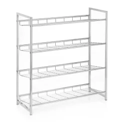 Schuhregal VALERIO Metall Verchromt, 4 Ablagen 6 Schuhregal VALERIO Metall Verchromt, 4 Ablagen -Berühmt Möbel 94690 2