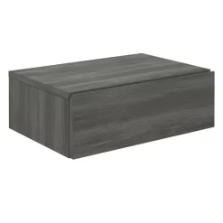 Hängende Nachtkommode ANNE 1 Schublade, Esche Grau