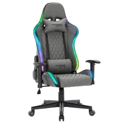 Gamingstuhl LEGEND In Grau, Mit LED Beleuchtung