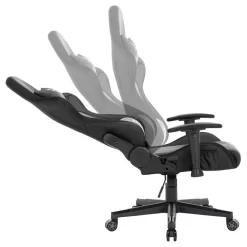 Gamingstuhl SKILLS Bezug Aus Lederimitat In Schwarz, Mit LED Beleuchtung 9 Gamingstuhl SKILLS Bezug Aus Lederimitat In Schwarz, Mit LED Beleuchtung -Berühmt Möbel 94715 3